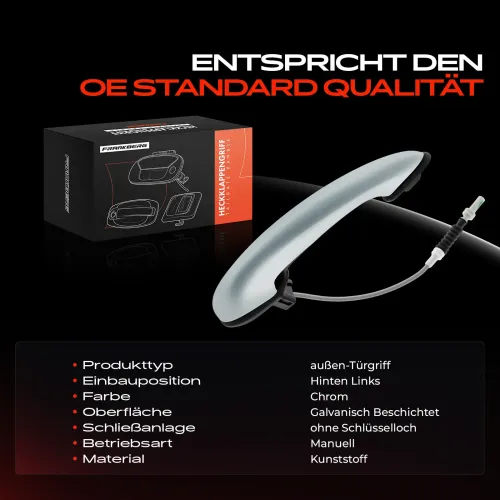 Türaußengriff hinten links Frankberg 5481FB0045884 Bild Türaußengriff hinten links Frankberg 5481FB0045884