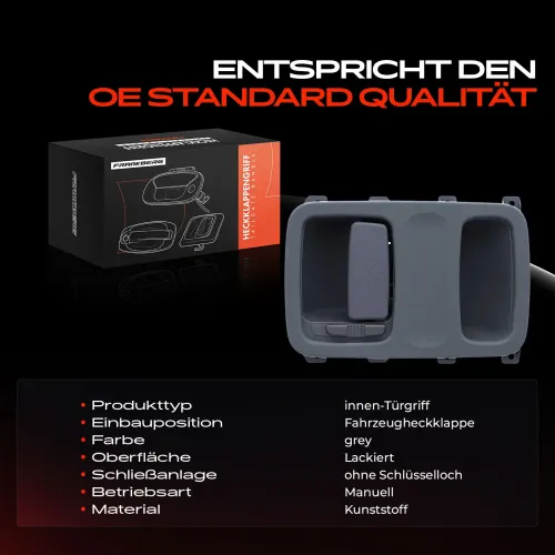 Türaußengriff Fahrzeugheckklappe Frankberg 5481FB0045930 Bild Türaußengriff Fahrzeugheckklappe Frankberg 5481FB0045930