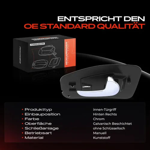 Türaußengriff hinten rechts Frankberg 5481FB0045950 Bild Türaußengriff hinten rechts Frankberg 5481FB0045950