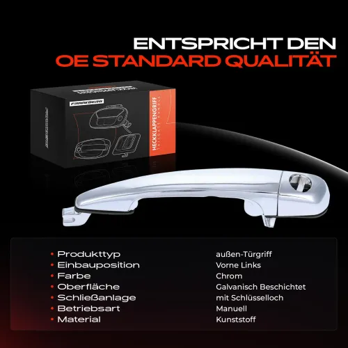 Türaußengriff vorne links Frankberg 5481FB0046050 Bild Türaußengriff vorne links Frankberg 5481FB0046050