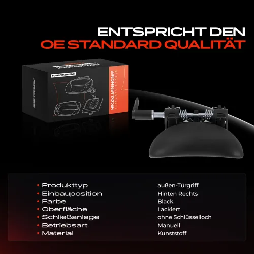 Türaußengriff hinten rechts Frankberg 5481FB0046080 Bild Türaußengriff hinten rechts Frankberg 5481FB0046080