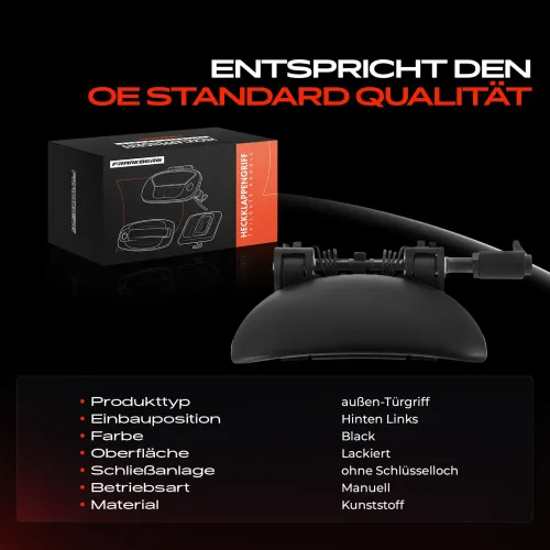 Türaußengriff hinten links Frankberg 5481FB0046093 Bild Türaußengriff hinten links Frankberg 5481FB0046093