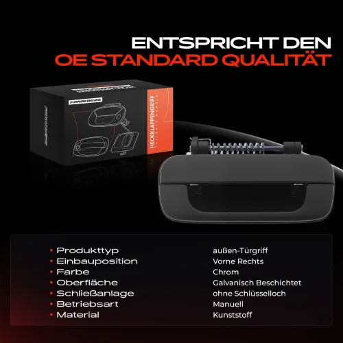 Türaußengriff hinten rechts Frankberg 5481FB0046123 Bild Türaußengriff hinten rechts Frankberg 5481FB0046123