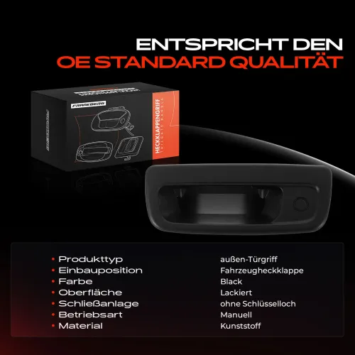 Türaußengriff Fahrzeugheckklappe Frankberg 5481FB0046139 Bild Türaußengriff Fahrzeugheckklappe Frankberg 5481FB0046139