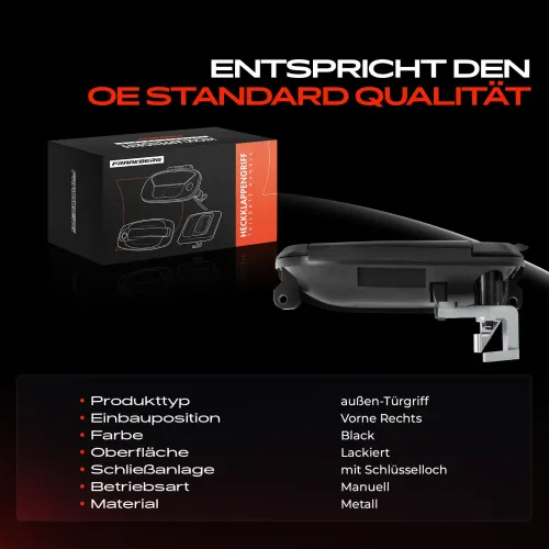 Türaußengriff vorne rechts Frankberg 5481FB0046168 Bild Türaußengriff vorne rechts Frankberg 5481FB0046168
