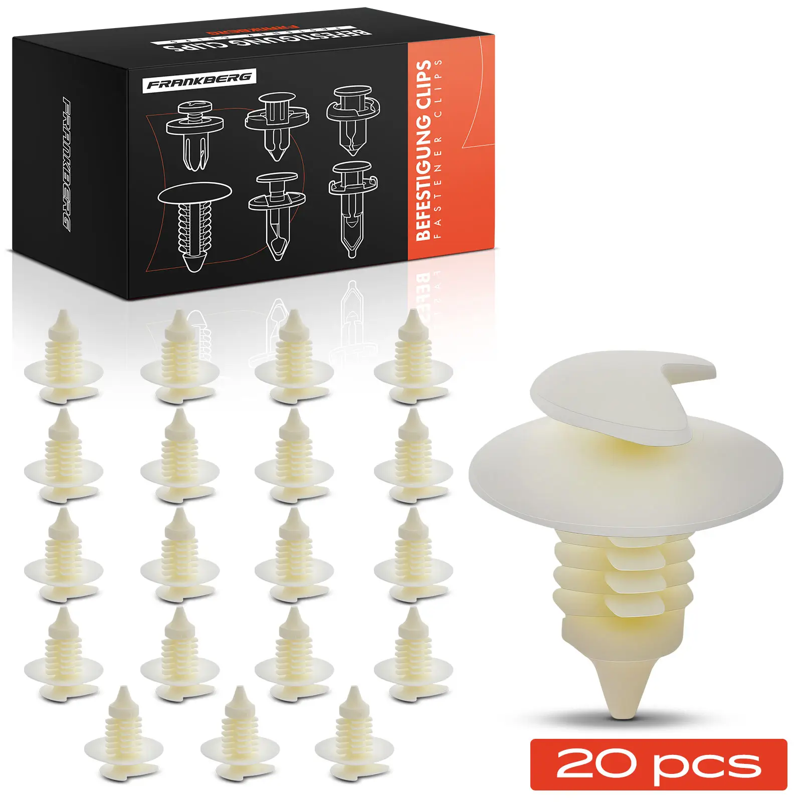 Clip, Zier-/Schutzleiste Türverkleidung Frankberg 5481FB0046205