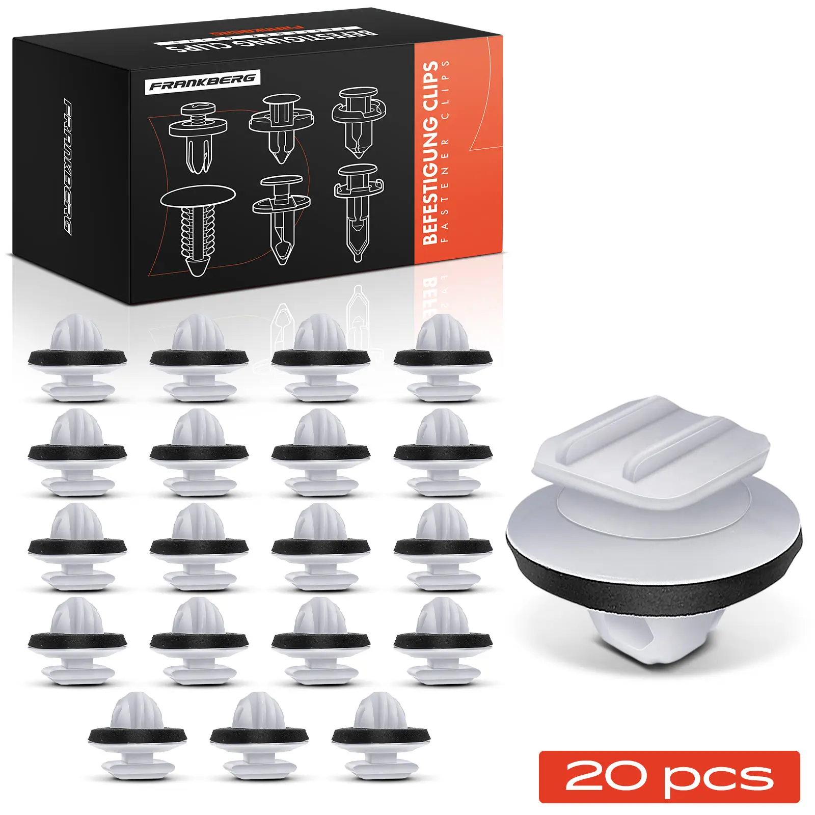 Clip, Zier-/Schutzleiste Türverkleidung Frankberg 5481FB0046307