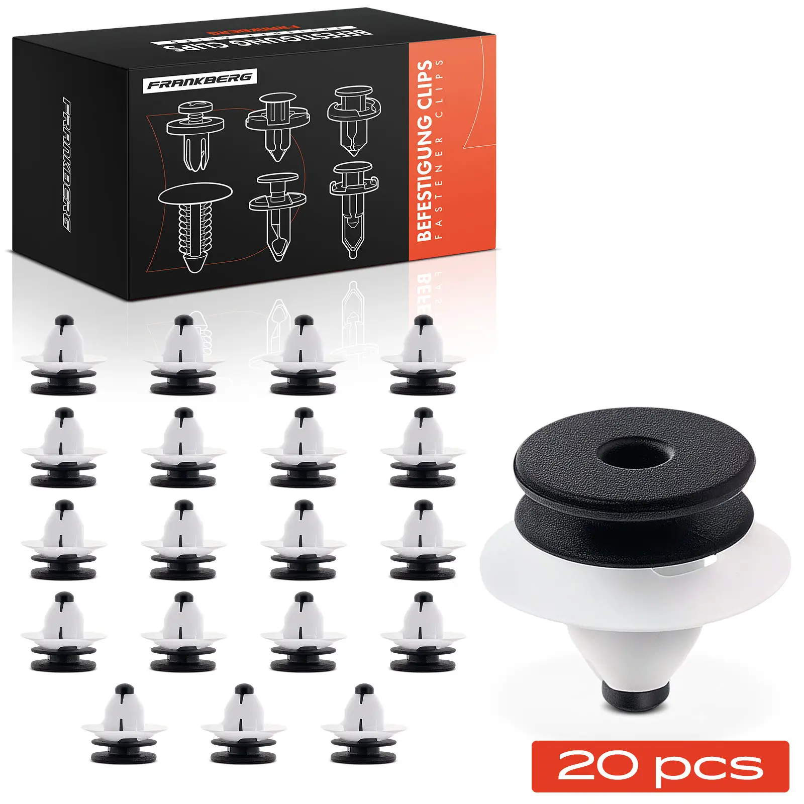 Clip, Zier-/Schutzleiste Türverkleidung Frankberg 5481FB0046550