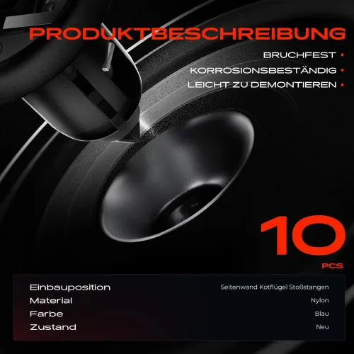 Clip, Zier-/Schutzleiste Stoßfänger Frankberg 5481FB0046569 Bild Clip, Zier-/Schutzleiste Stoßfänger Frankberg 5481FB0046569