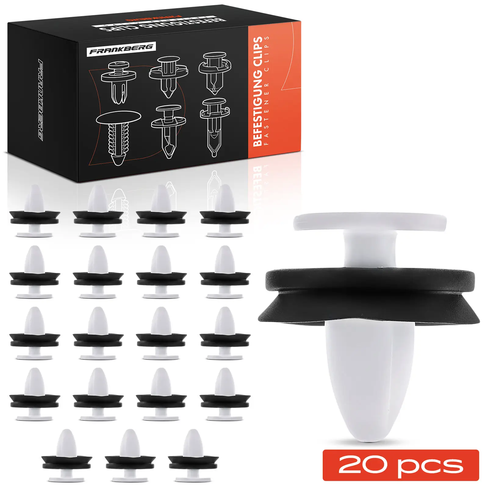 Clip, Zier-/Schutzleiste Innenraumverkleidung Frankberg 5481FB0046574