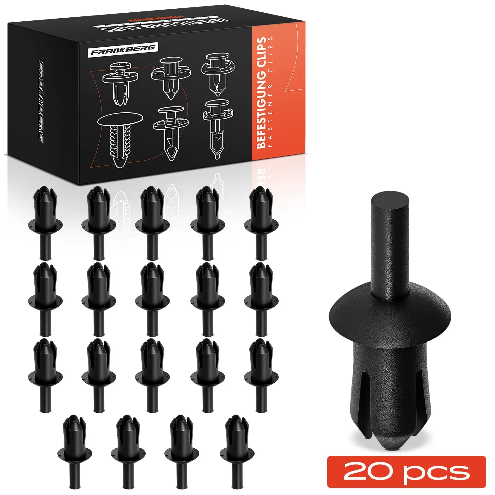 Clip, Zier-/Schutzleiste Kotflügel Frankberg 5481FB0046652