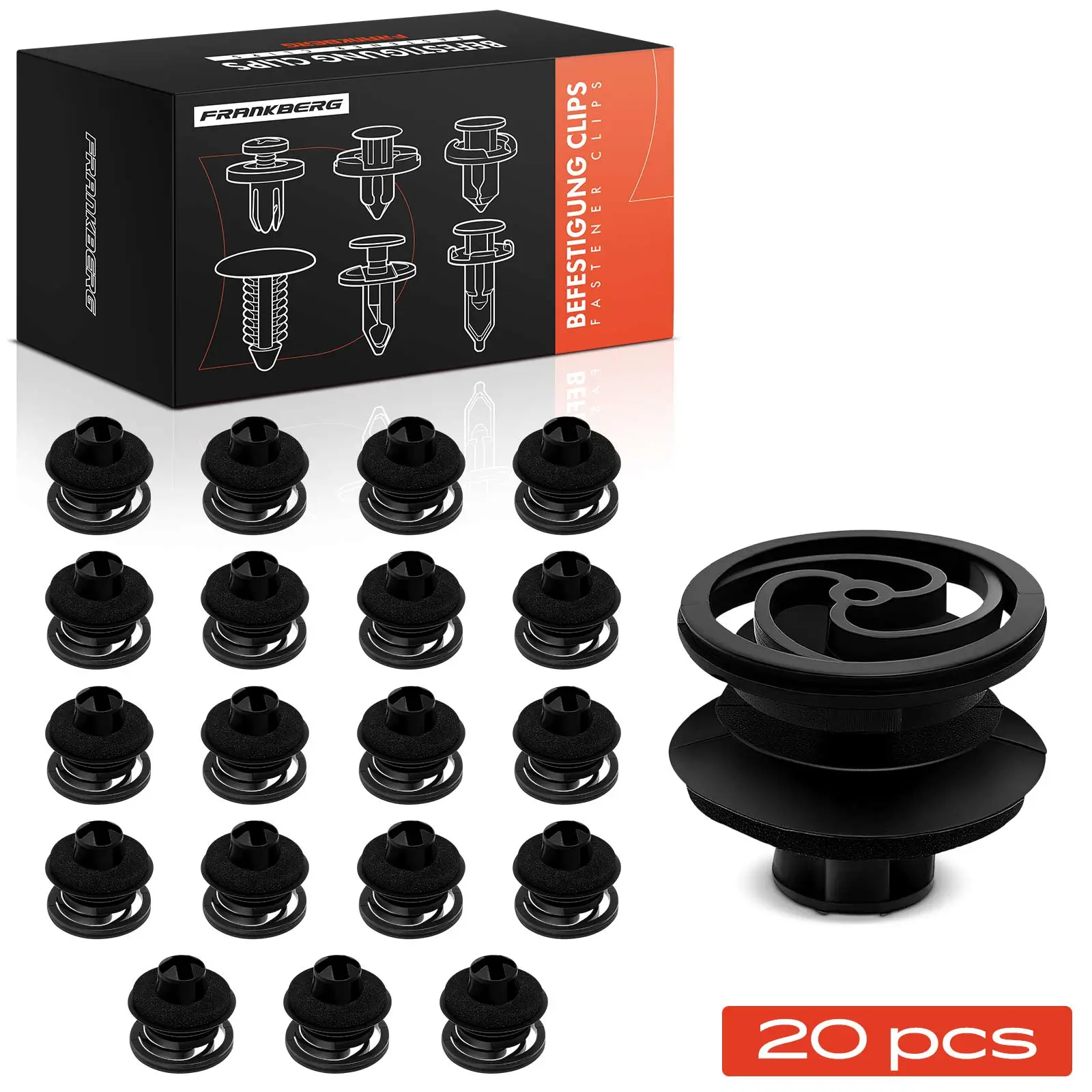 Clip, Zier-/Schutzleiste Türverkleidung Frankberg 5481FB0046699