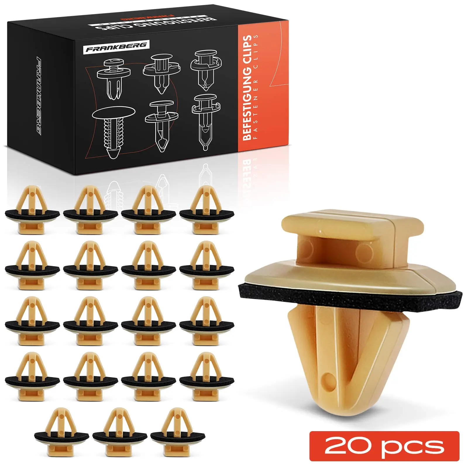 Clip, Zier-/Schutzleiste Türverkleidung Frankberg 5481FB0046727