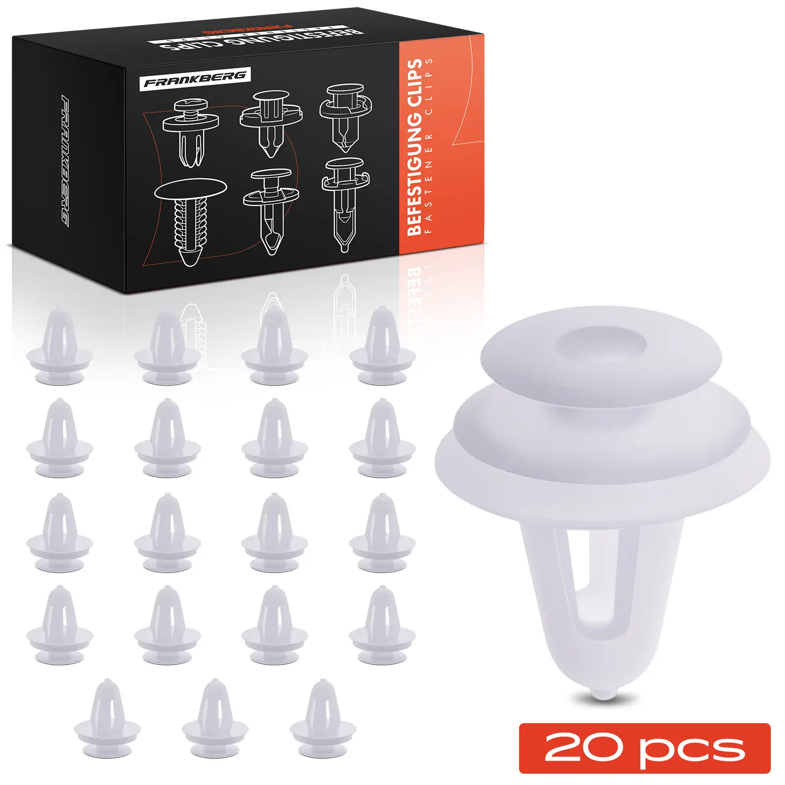 Clip, Zier-/Schutzleiste Türverkleidung Frankberg 5481FB0046784