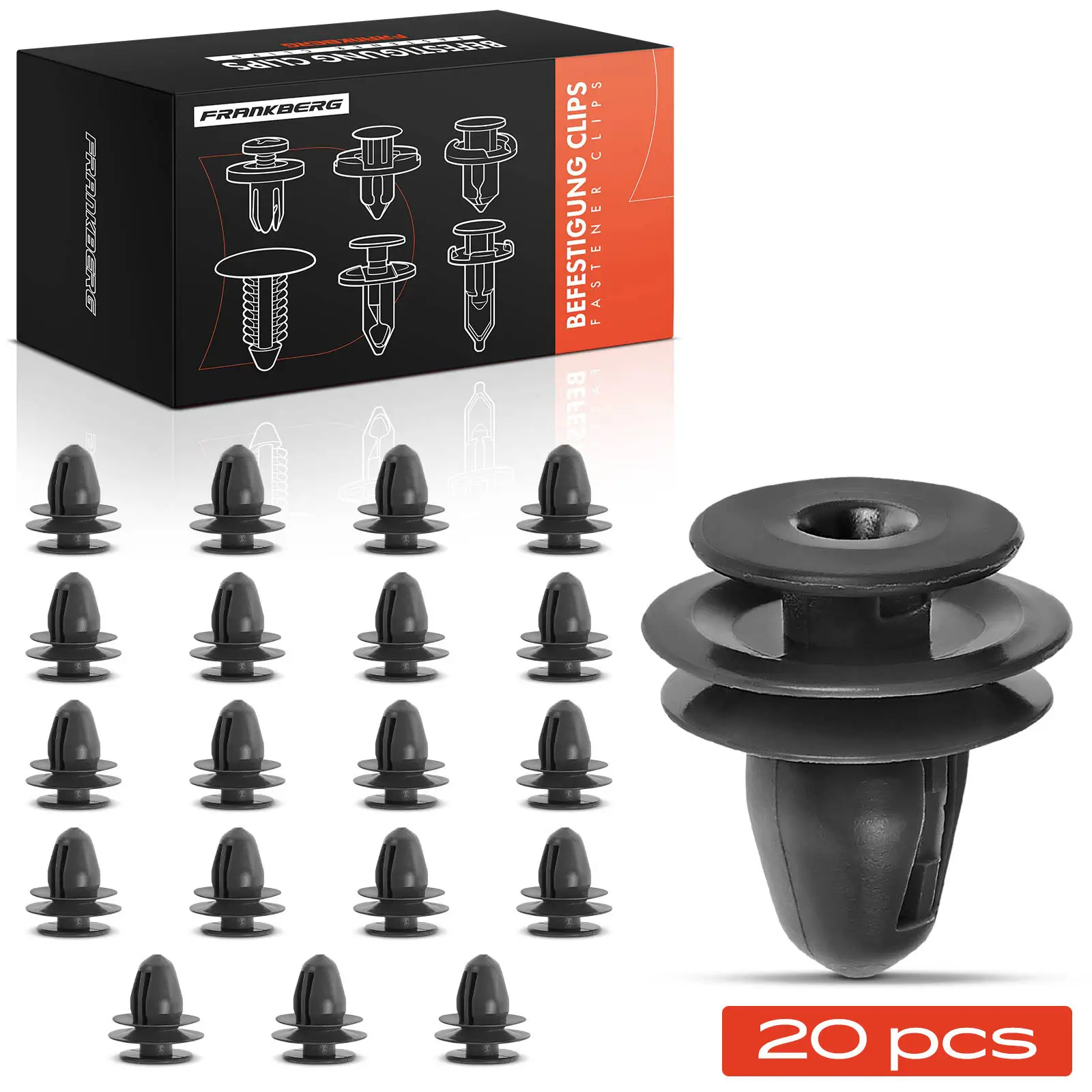 Clip, Zier-/Schutzleiste Türverkleidung Frankberg 5481FB0046839