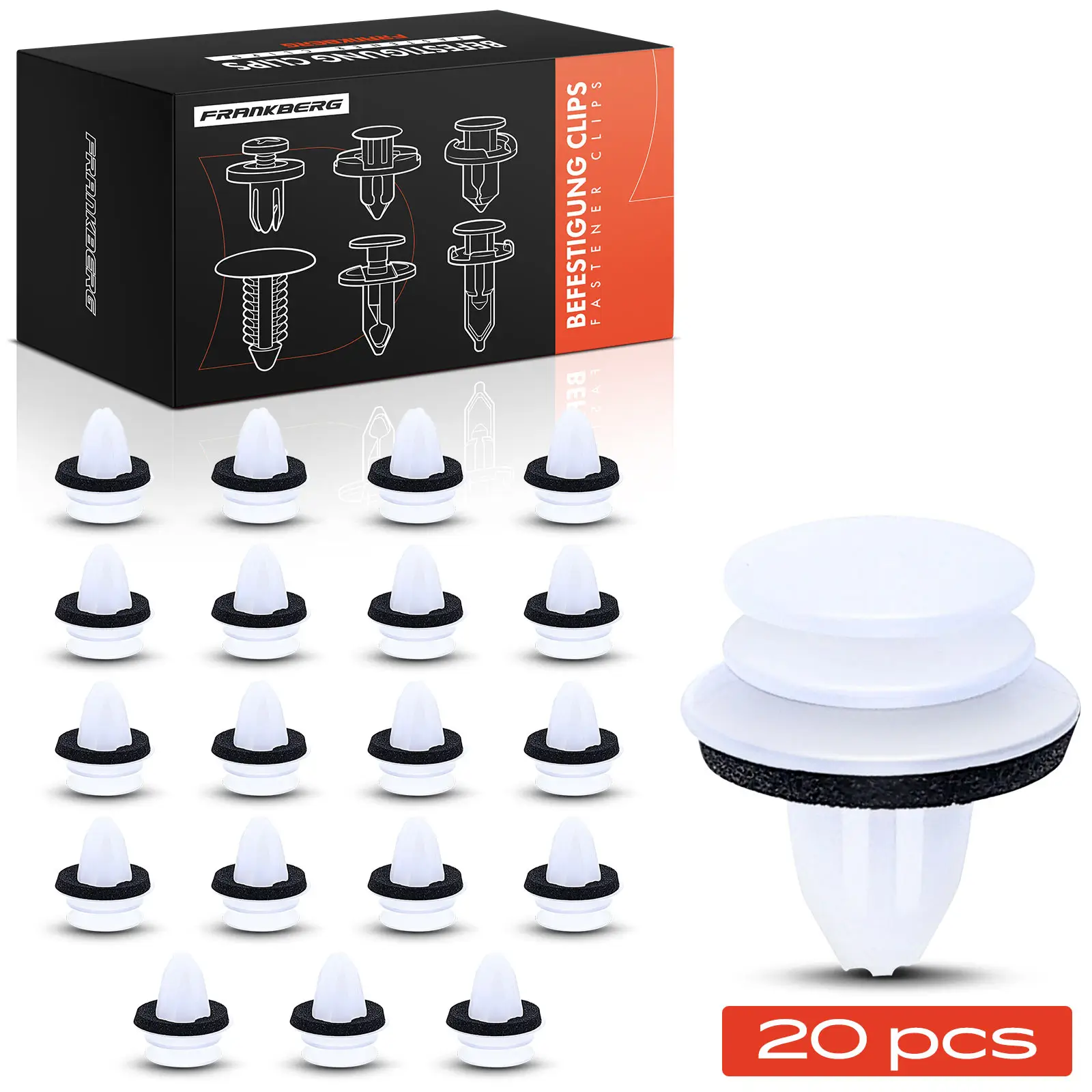 Clip, Zier-/Schutzleiste Türverkleidung Frankberg 5481FB0046869