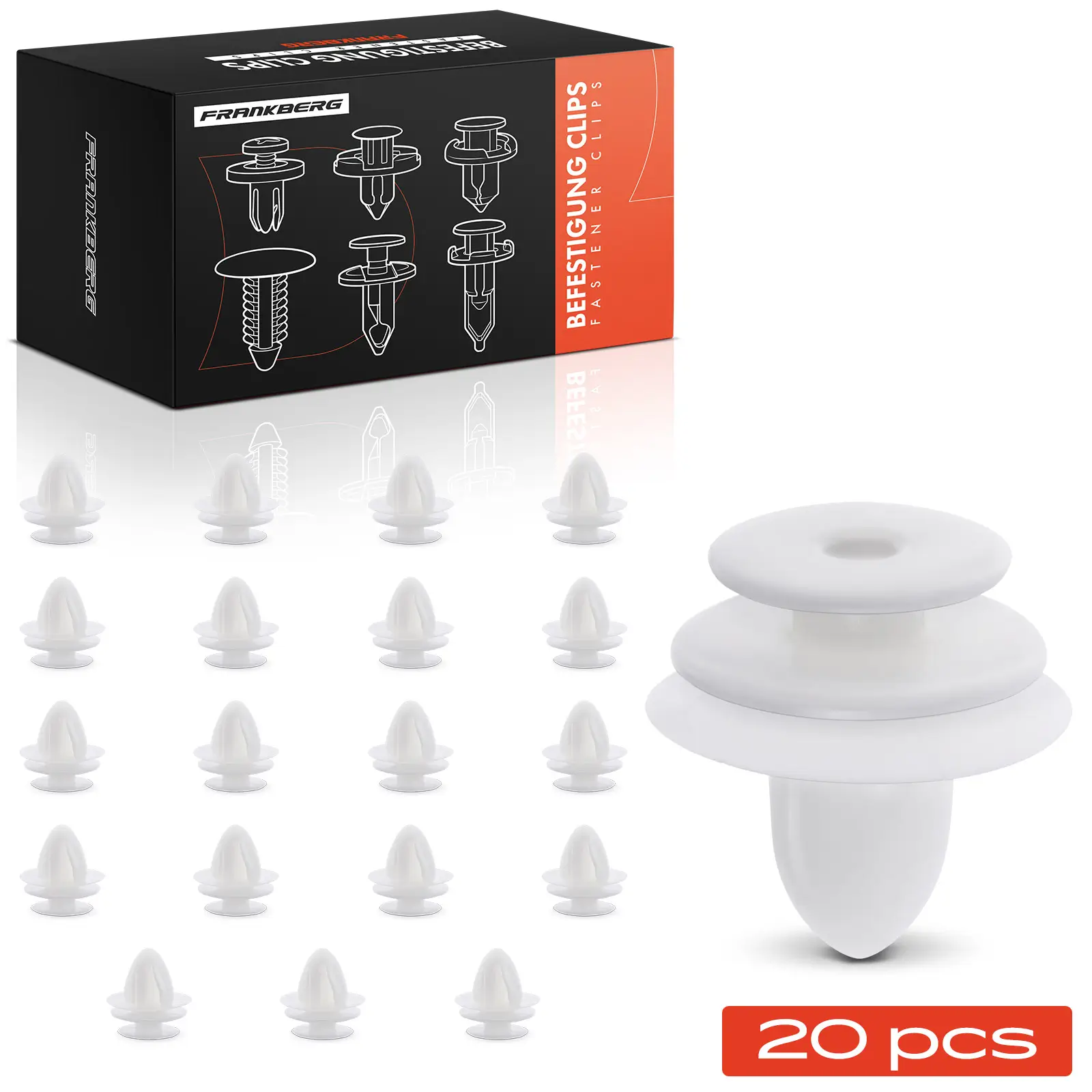 Clip, Zier-/Schutzleiste Türverkleidung Frankberg 5481FB0046964