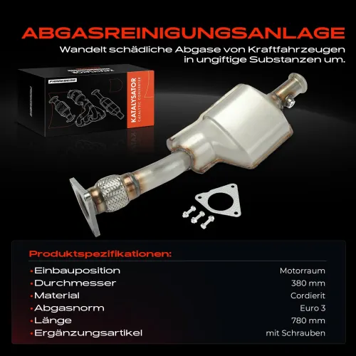Katalysator Motorraum Frankberg 5481FB0046990 Bild Katalysator Motorraum Frankberg 5481FB0046990