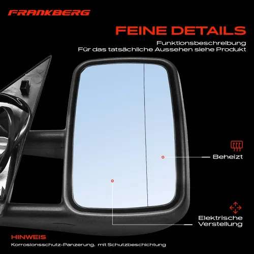 Außenspiegel Außenspiegel rechts Frankberg 5481FB0047045 Bild Außenspiegel Außenspiegel rechts Frankberg 5481FB0047045