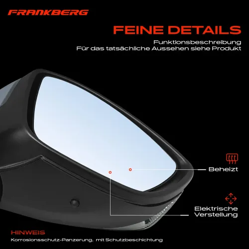 Außenspiegel Außenspiegel rechts Frankberg 5481FB0047133 Bild Außenspiegel Außenspiegel rechts Frankberg 5481FB0047133