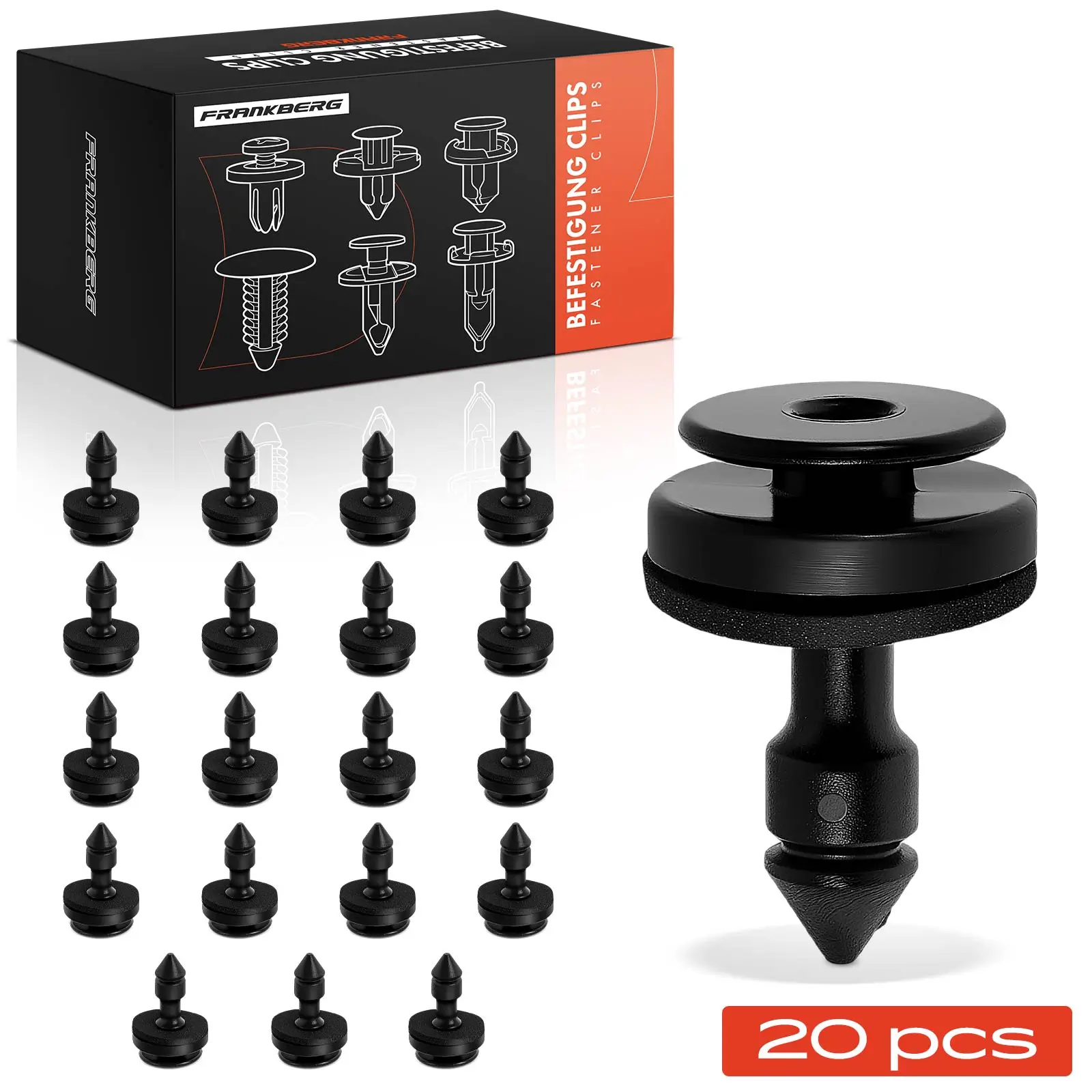 Clip, Zier-/Schutzleiste Türverkleidung Frankberg 5481FB0047197