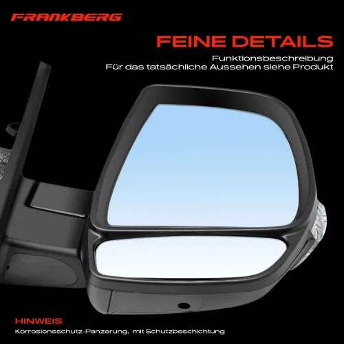 Außenspiegel Außenspiegel rechts Frankberg 5481FB0047198 Bild Außenspiegel Außenspiegel rechts Frankberg 5481FB0047198