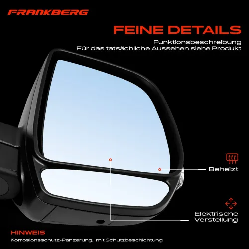 Außenspiegel Außenspiegel rechts Frankberg 5481FB0047210 Bild Außenspiegel Außenspiegel rechts Frankberg 5481FB0047210