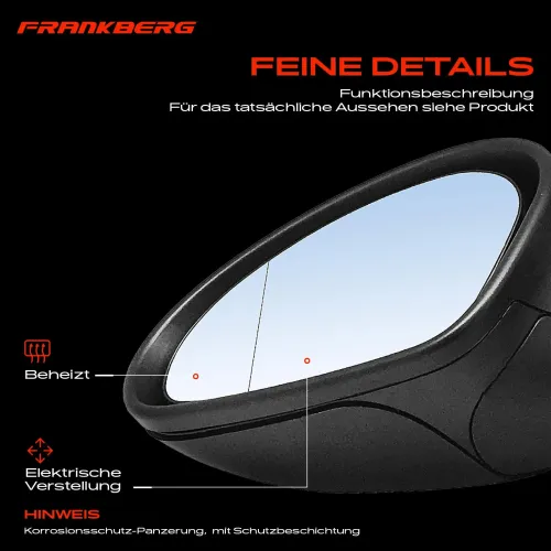 Außenspiegel Außenspiegel links Frankberg 5481FB0047265 Bild Außenspiegel Außenspiegel links Frankberg 5481FB0047265