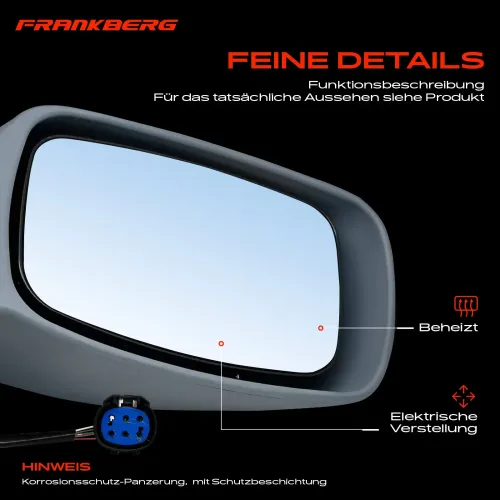 Außenspiegel Außenspiegel rechts Frankberg 5481FB0047271 Bild Außenspiegel Außenspiegel rechts Frankberg 5481FB0047271