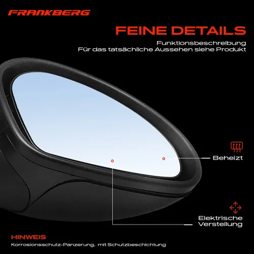 Außenspiegel Außenspiegel rechts Frankberg 5481FB0047275 Bild Außenspiegel Außenspiegel rechts Frankberg 5481FB0047275