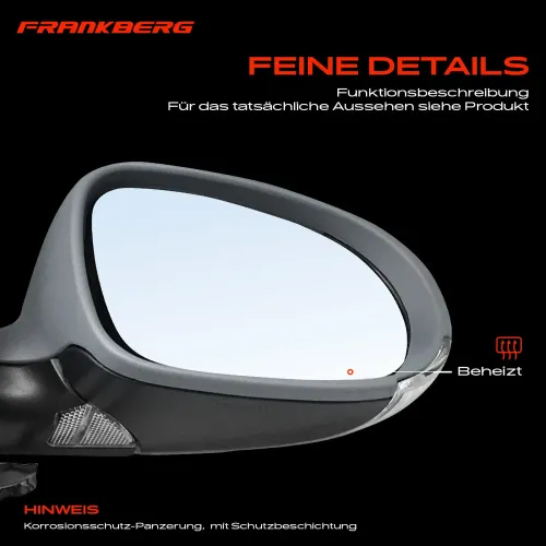 Außenspiegel Außenspiegel rechts Frankberg 5481FB0047285 Bild Außenspiegel Außenspiegel rechts Frankberg 5481FB0047285