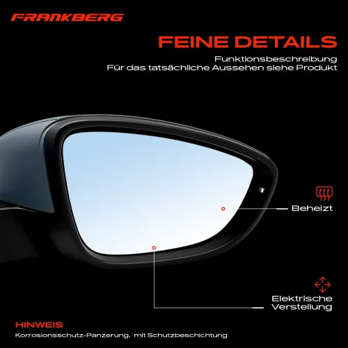 Außenspiegel Außenspiegel rechts Frankberg 5481FB0047303 Bild Außenspiegel Außenspiegel rechts Frankberg 5481FB0047303