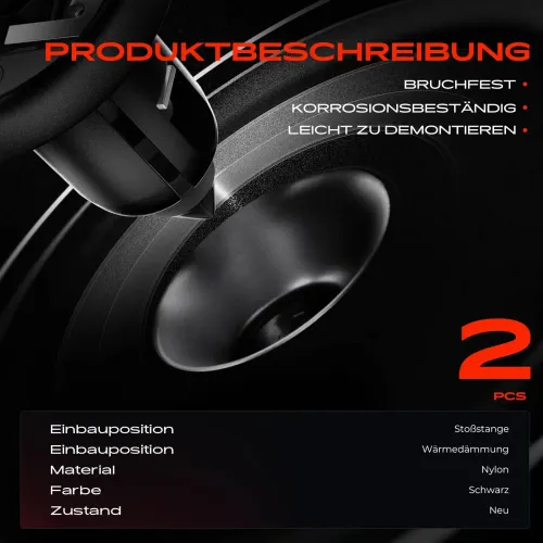 Clip, Zier-/Schutzleiste Stoßfänger Frankberg 5481FB0047324 Bild Clip, Zier-/Schutzleiste Stoßfänger Frankberg 5481FB0047324