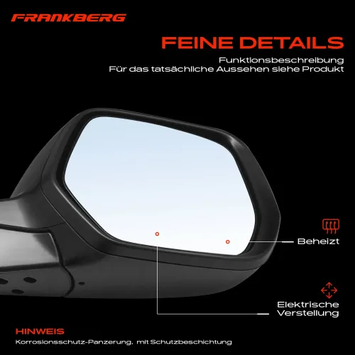 Außenspiegel Außenspiegel rechts Frankberg 5481FB0047395 Bild Außenspiegel Außenspiegel rechts Frankberg 5481FB0047395