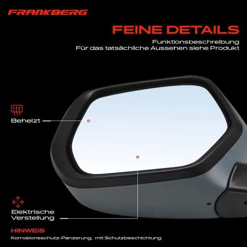 Außenspiegel Außenspiegel links Frankberg 5481FB0047401 Bild Außenspiegel Außenspiegel links Frankberg 5481FB0047401