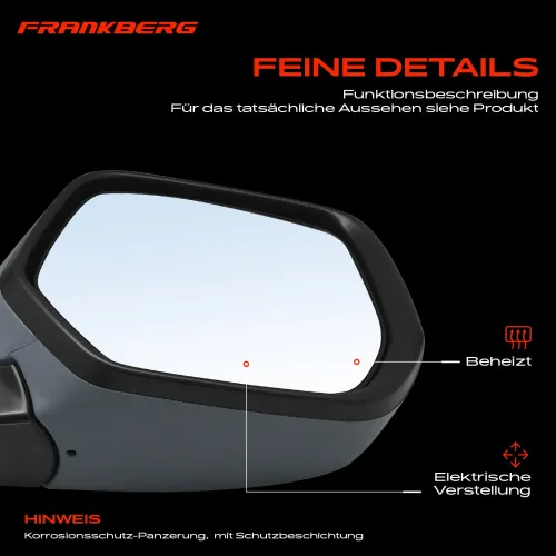 Außenspiegel Außenspiegel rechts Frankberg 5481FB0047408 Bild Außenspiegel Außenspiegel rechts Frankberg 5481FB0047408
