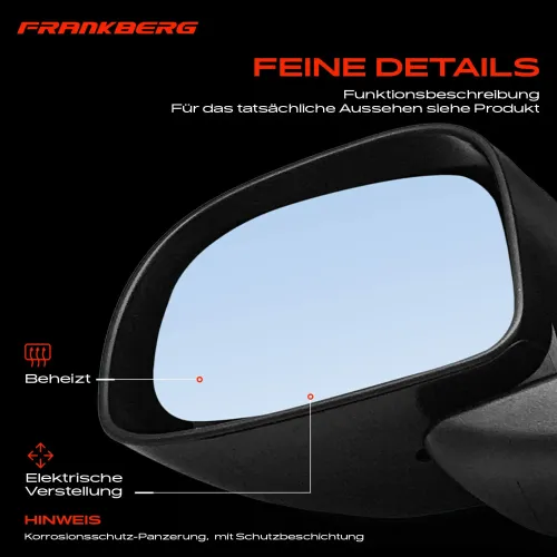 Außenspiegel Außenspiegel links Frankberg 5481FB0047479 Bild Außenspiegel Außenspiegel links Frankberg 5481FB0047479