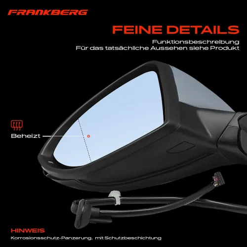 Außenspiegel Außenspiegel links Frankberg 5481FB0047516 Bild Außenspiegel Außenspiegel links Frankberg 5481FB0047516