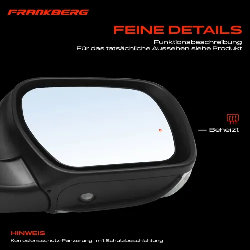 Außenspiegel Außenspiegel rechts Frankberg 5481FB0047544 Bild Außenspiegel Außenspiegel rechts Frankberg 5481FB0047544