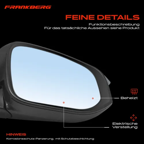 Außenspiegel Außenspiegel rechts Frankberg 5481FB0047629 Bild Außenspiegel Außenspiegel rechts Frankberg 5481FB0047629
