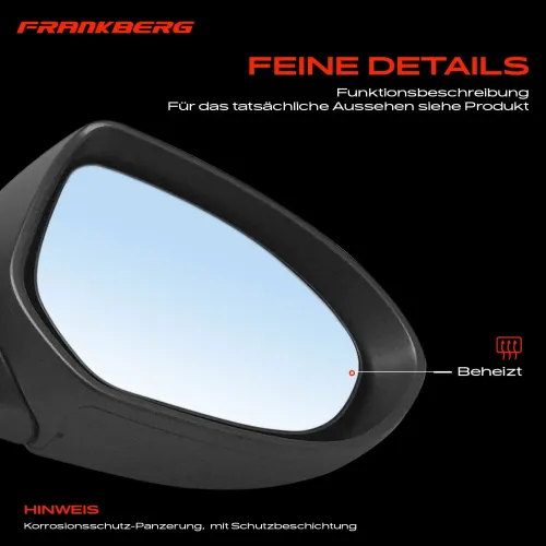 Außenspiegel Außenspiegel rechts Frankberg 5481FB0047687 Bild Außenspiegel Außenspiegel rechts Frankberg 5481FB0047687