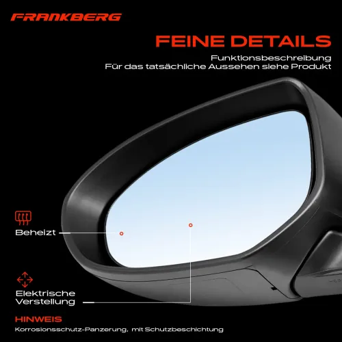 Außenspiegel Außenspiegel links Frankberg 5481FB0047694 Bild Außenspiegel Außenspiegel links Frankberg 5481FB0047694