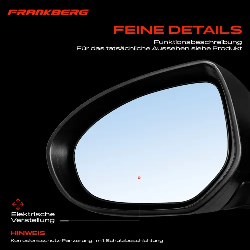 Außenspiegel Außenspiegel links Frankberg 5481FB0047695 Bild Außenspiegel Außenspiegel links Frankberg 5481FB0047695