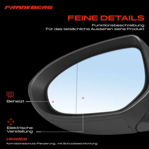 Außenspiegel Außenspiegel links Frankberg 5481FB0047699 Bild Außenspiegel Außenspiegel links Frankberg 5481FB0047699
