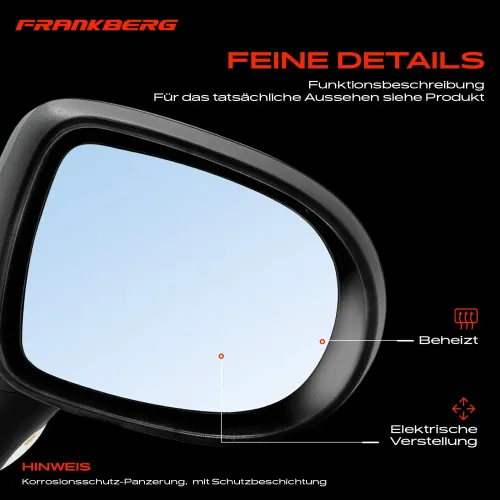 Außenspiegel Außenspiegel rechts Frankberg 5481FB0047704 Bild Außenspiegel Außenspiegel rechts Frankberg 5481FB0047704