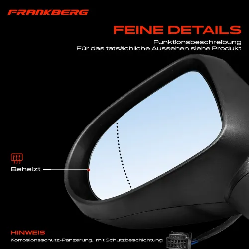Außenspiegel Außenspiegel links Frankberg 5481FB0047706 Bild Außenspiegel Außenspiegel links Frankberg 5481FB0047706