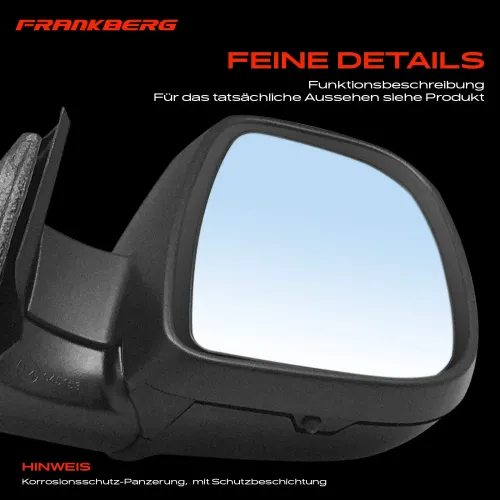 Außenspiegel Außenspiegel rechts Frankberg 5481FB0047709 Bild Außenspiegel Außenspiegel rechts Frankberg 5481FB0047709