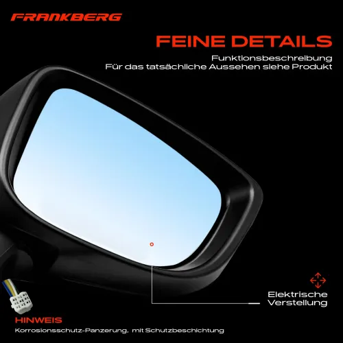 Außenspiegel Außenspiegel rechts Frankberg 5481FB0047742 Bild Außenspiegel Außenspiegel rechts Frankberg 5481FB0047742