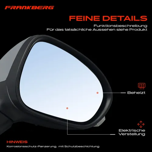 Außenspiegel Außenspiegel rechts Frankberg 5481FB0047766 Bild Außenspiegel Außenspiegel rechts Frankberg 5481FB0047766