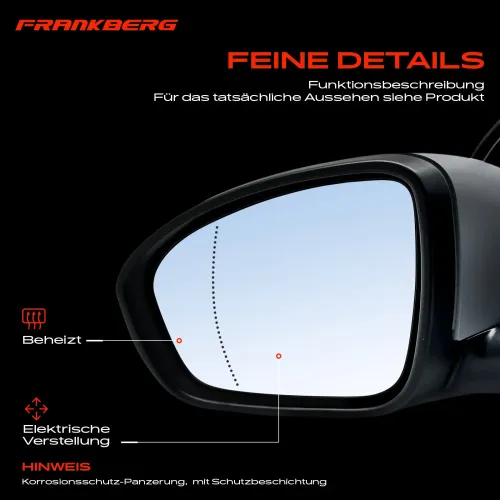 Außenspiegel Außenspiegel links Frankberg 5481FB0047772 Bild Außenspiegel Außenspiegel links Frankberg 5481FB0047772